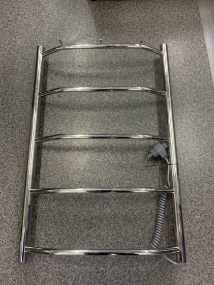 Эл.полотенчик SVV NEW Трапеция с крючками 500х800- 5 перекладин ( 87 Вт.)