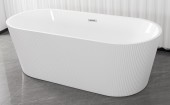 Дана 03 Ванна отдельностоящая акриловая литая 150*75*58 (сифон с переливом в к-те)