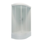 ТРИТОН Гидробокс Риф 120*80*232 ПРАВ В,сред.подд,стекло ГРЕЙС,профиль белый