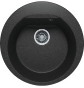 TOLERO GELCOAT Ronda-520 (Размеры мойки (ШхВ) : 520х216 мм.) мойка, цвет Черный TOLERO GELCOAT Ronda-520 (Размеры мойки (ШхВ) : 520х216 мм.) мойка, цвет Черный