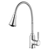 L4199 Кухонный смеситель с гибким изливом и гайкой