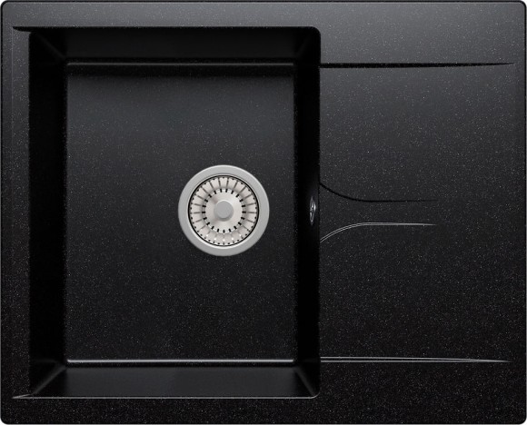 Мойка TOLERO GELCOAT Casilla-620 (черный)