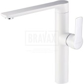 К 14015W Смеситель для кухни белый