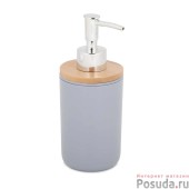 Дозатор Альт.для жидкого мыла "Бамбук" сер М8060