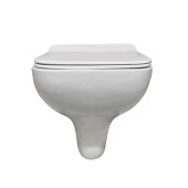 EVA GOLD Унитаз подвесной К602, тонкое сид.ДП, крепления EVA GOLD Унитаз подвесной К602, тонкое сид.ДП, крепления