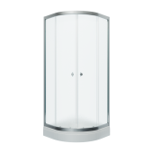 ТРИТОН Душевая кабина Риф Хром 90*90*202 А,низ.подд,стекло ГРЕЙС,профиль хром