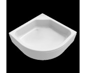 ДАНА Поддон акриловый 711 100*100 низкий,полукруглый с сифоном